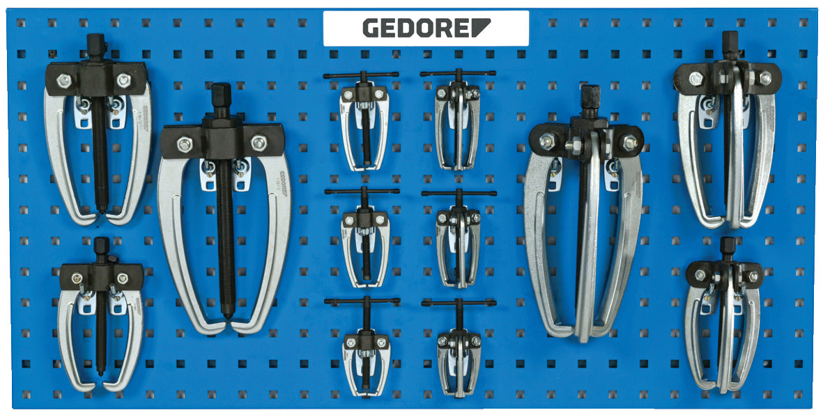 Extractor universal cu 2 brate si blocator HIGH POWER, 200x150 mm, 1.04/HP2A-B, GEDORE - sefira.ro