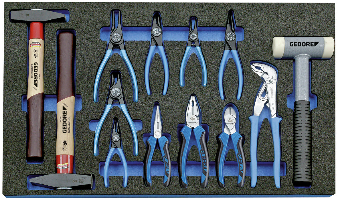 Set de scule 1/4' pentru motocicleta, 30 piese, GEDORE - sefira.ro