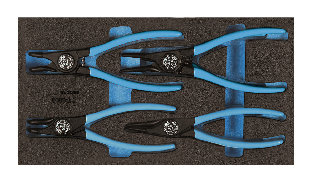 Set de scule 1/4' pentru motocicleta, 30 piese, GEDORE - sefira.ro