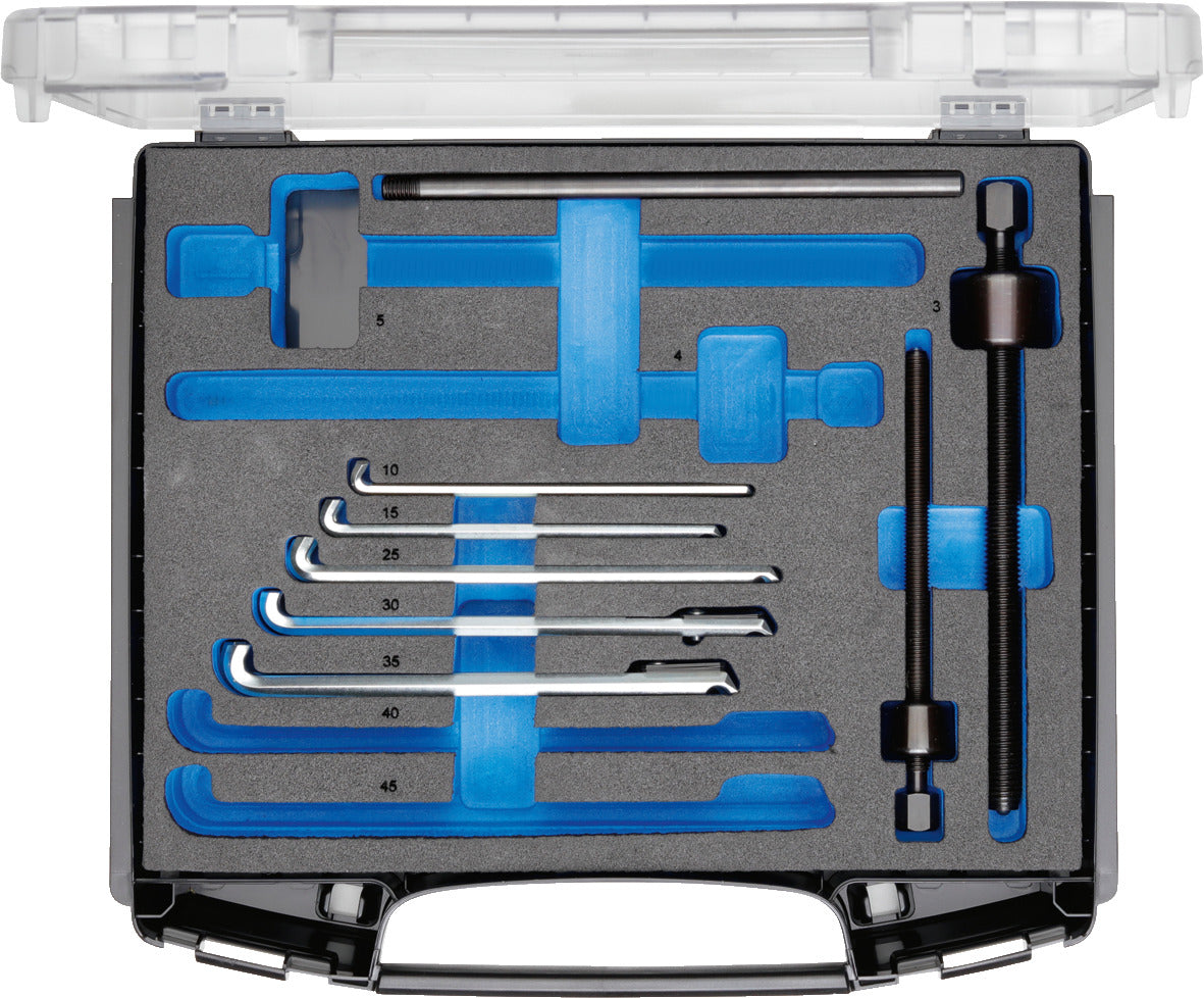 Extractor universal cu 2 brate si blocator HIGH POWER, 200x150 mm, 1.04/HP2A-B, GEDORE - sefira.ro