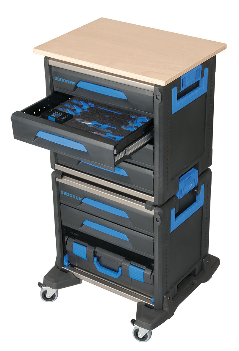 Set de scule 1/4' pentru motocicleta, 30 piese, GEDORE - sefira.ro