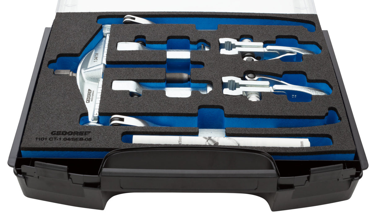 Extractor universal cu 2 brate si blocator HIGH POWER, 200x150 mm, 1.04/HP2A-B, GEDORE - sefira.ro