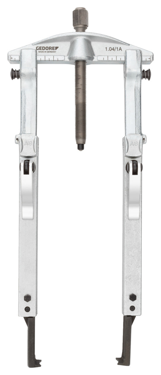 Extractor universal cu 2 brate si blocator HIGH POWER, 200x150 mm, 1.04/HP2A-B, GEDORE - sefira.ro