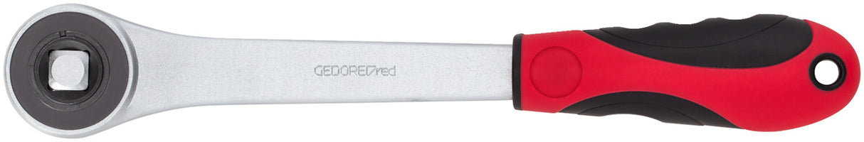 Antrenor cu clichet 1/4", reversibil, cu adaptor de actionare, R40150027, GEDORE RED - sefira.ro