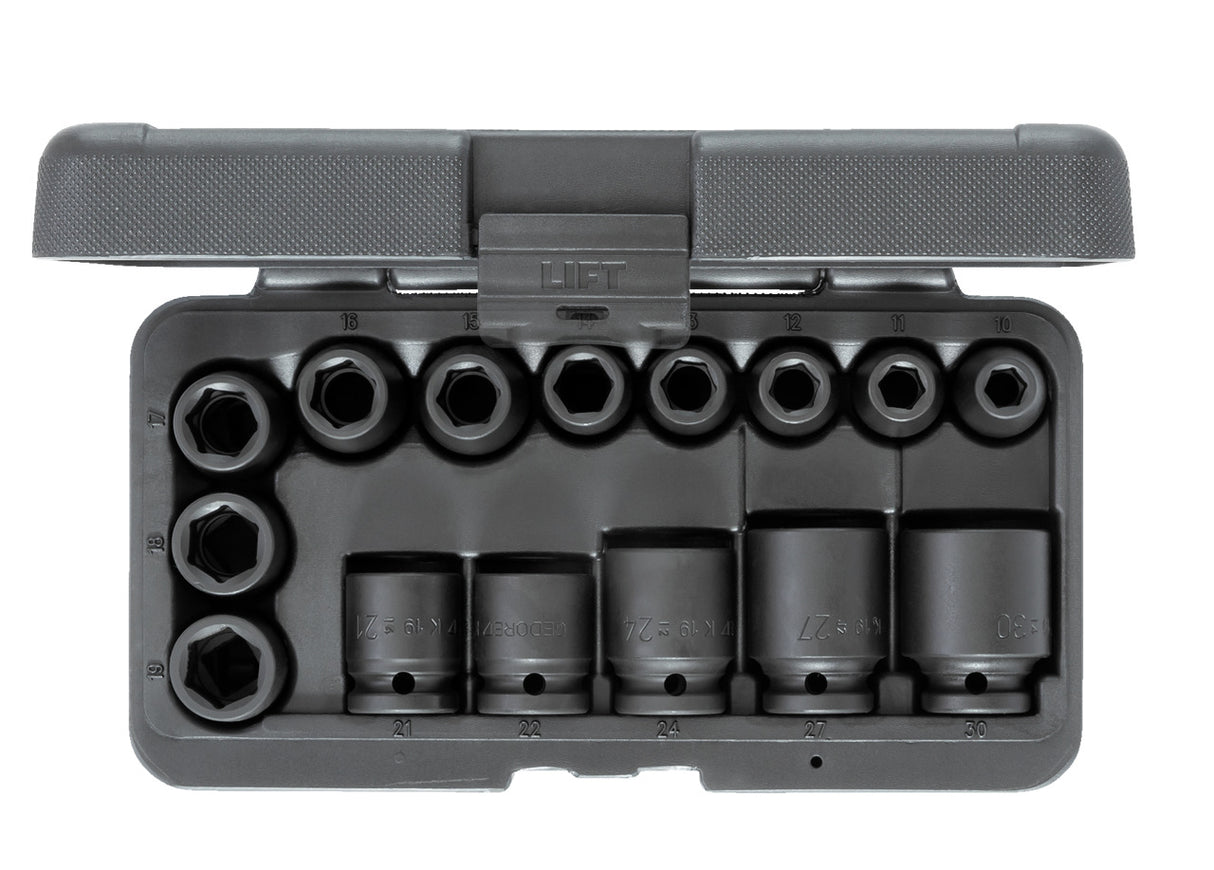 Set de scule 1/4' pentru motocicleta, 30 piese, GEDORE - sefira.ro