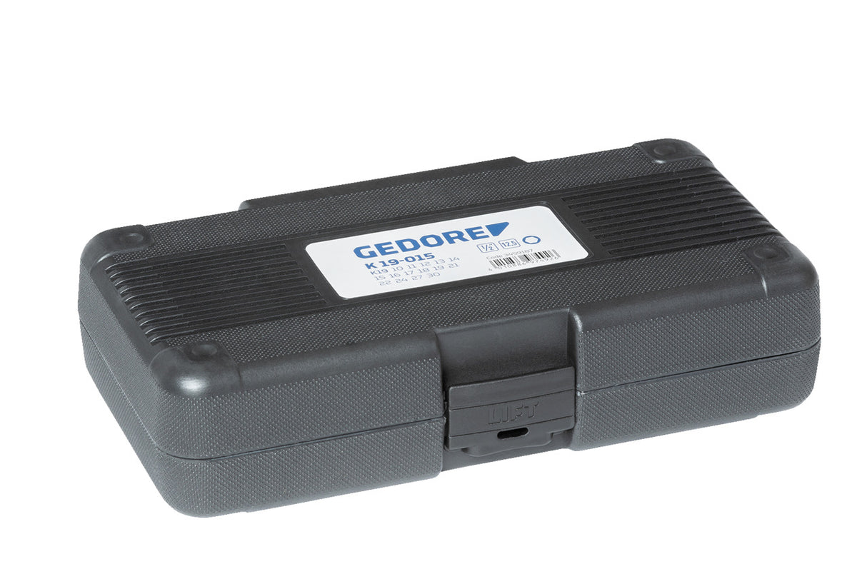 Set de scule 1/4' pentru motocicleta, 30 piese, GEDORE - sefira.ro