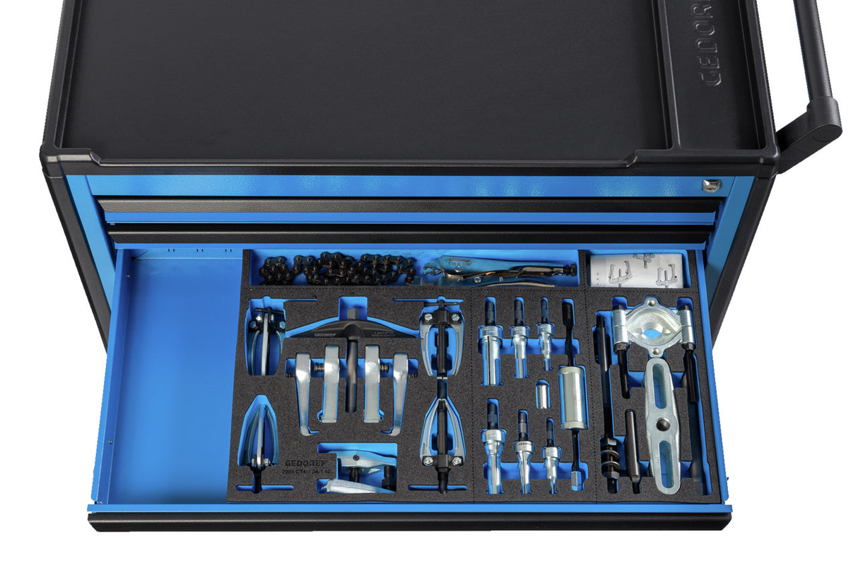 Set de scule 1/4' pentru motocicleta, 30 piese, GEDORE - sefira.ro