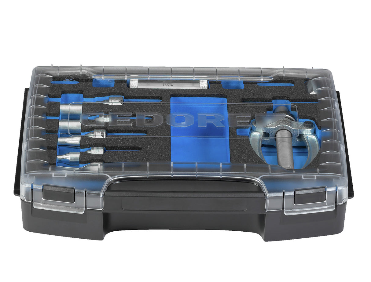 Extractor universal cu 2 brate si blocator HIGH POWER, 200x150 mm, 1.04/HP2A-B, GEDORE - sefira.ro