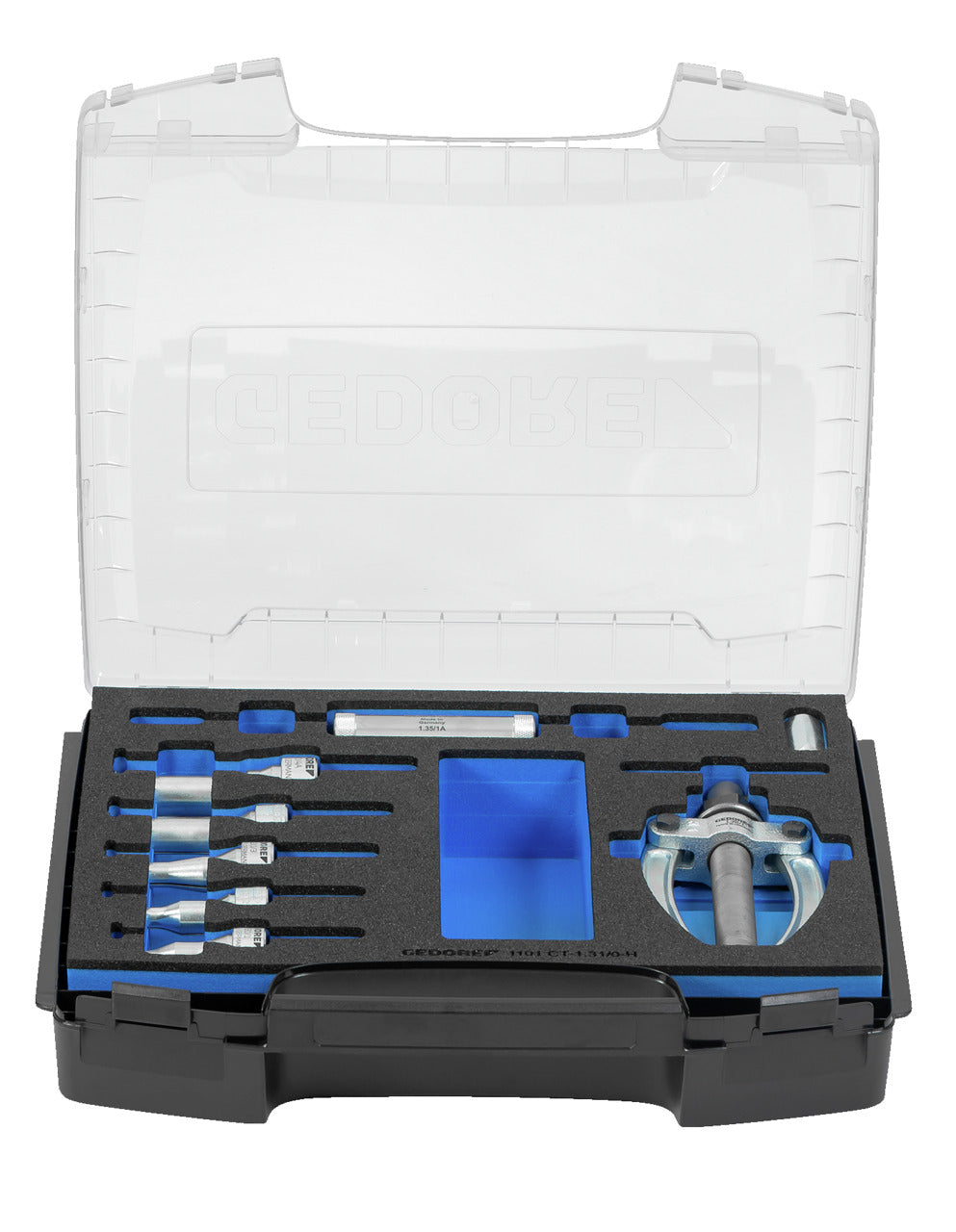 Extractor universal cu 2 brate si blocator HIGH POWER, 200x150 mm, 1.04/HP2A-B, GEDORE - sefira.ro