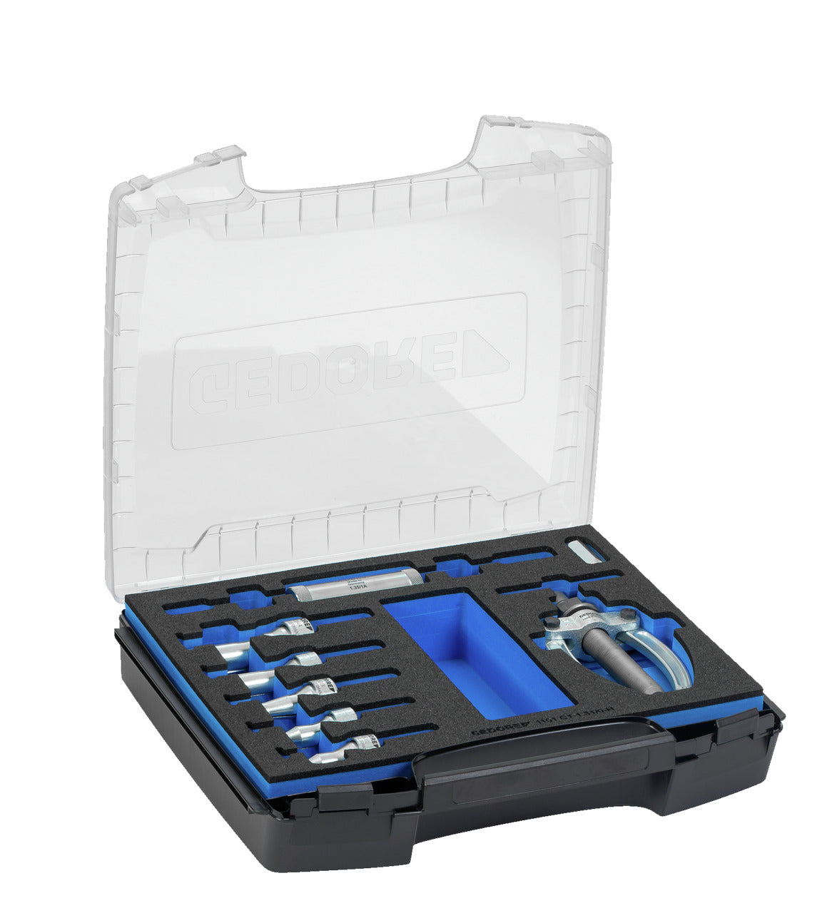 Extractor universal cu 2 brate si blocator HIGH POWER, 200x150 mm, 1.04/HP2A-B, GEDORE - sefira.ro