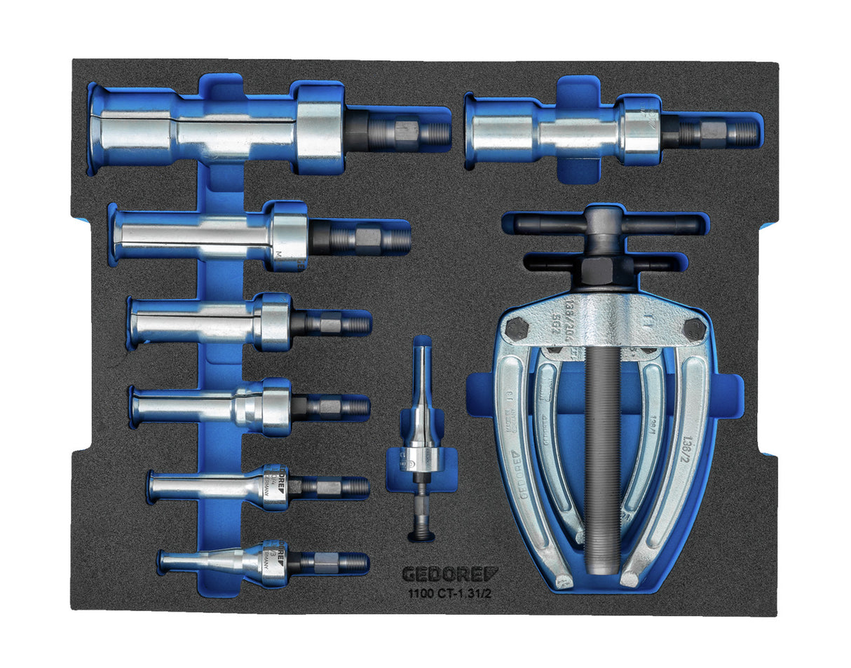 Set de scule 1/4' pentru motocicleta, 30 piese, GEDORE - sefira.ro