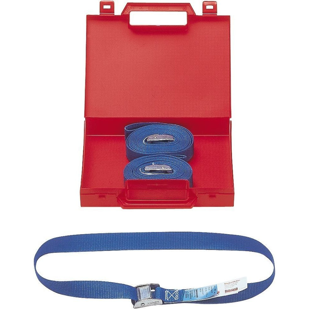 Set de fixare a incarcaturii tip 4, 2 chingi cu latime 25 mm, lungime 5 m, 450 daN - sefira.ro