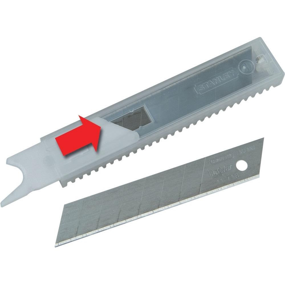 Lama pentru cutter, FatMax™ Nr. 2-11-725, 25mm, 7 segmente, set 10 buc, STANLEY - sefira.ro