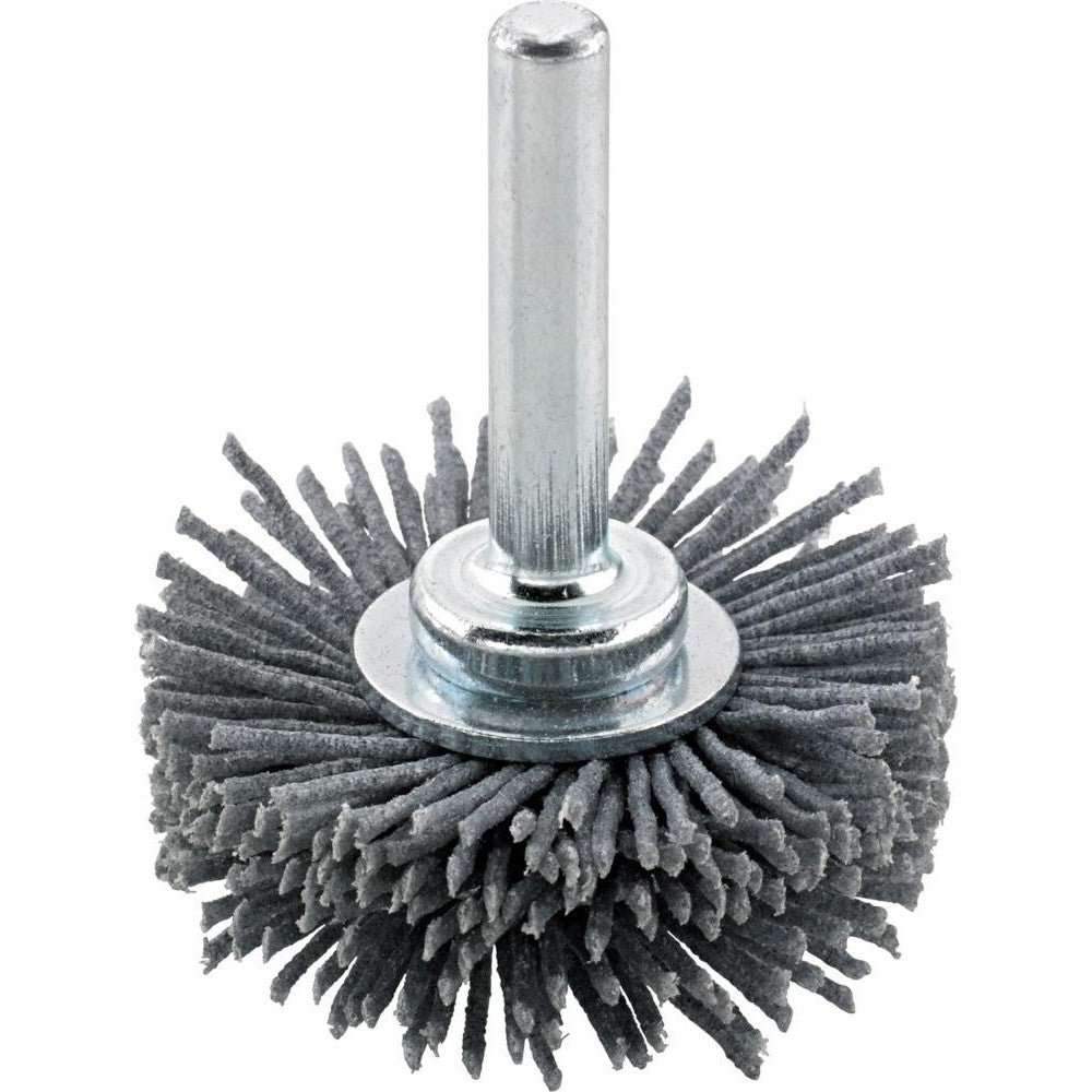 Perie rotunda din nylon cu carbura de siliciu, cu coada 6mm, diam.50mm, gran.120, OSBORN - sefira.ro