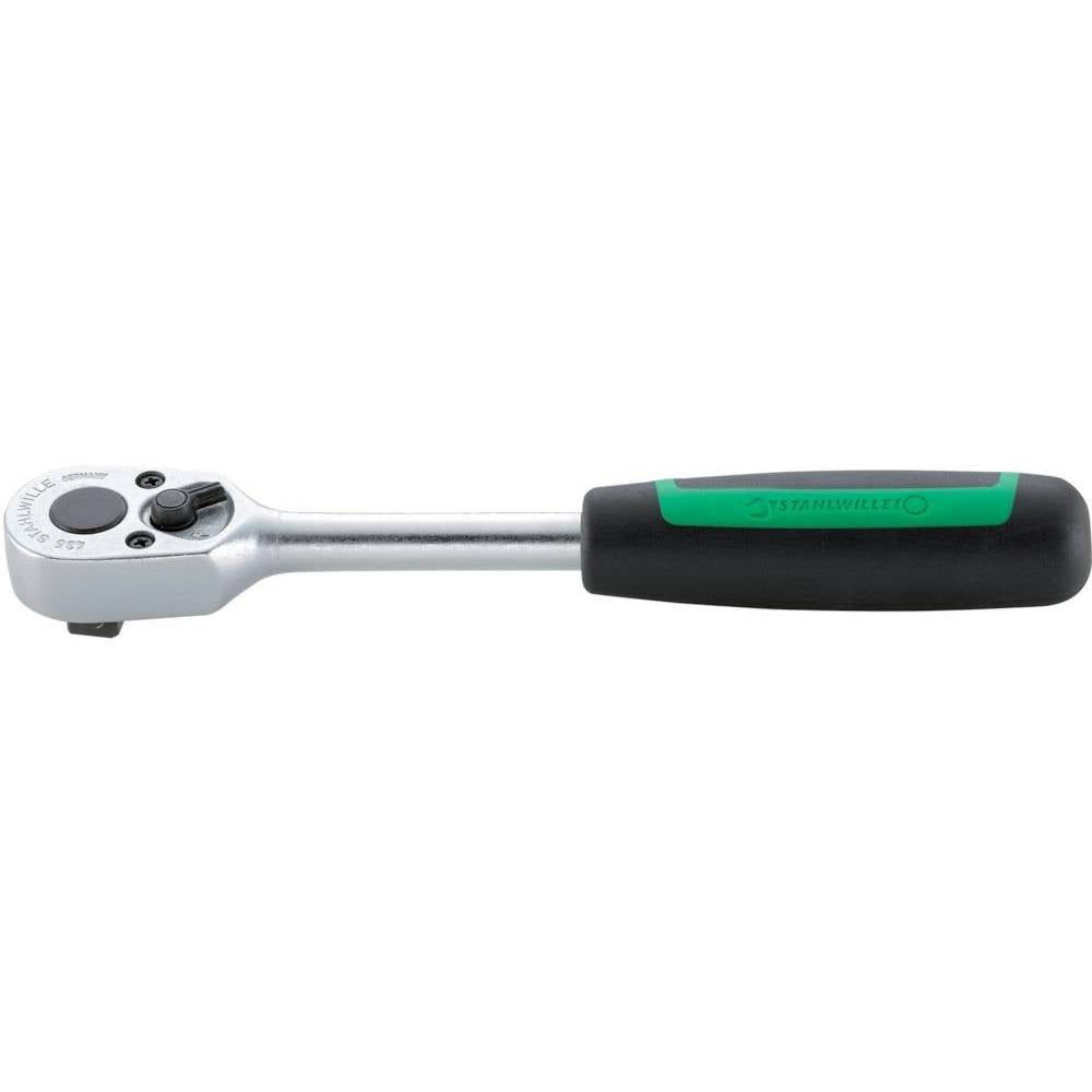 Antrenor cu clichet 3/8", lungime 193 mm, 30 dinti, comutare, 12111010, STAHLWILLE - sefira.ro