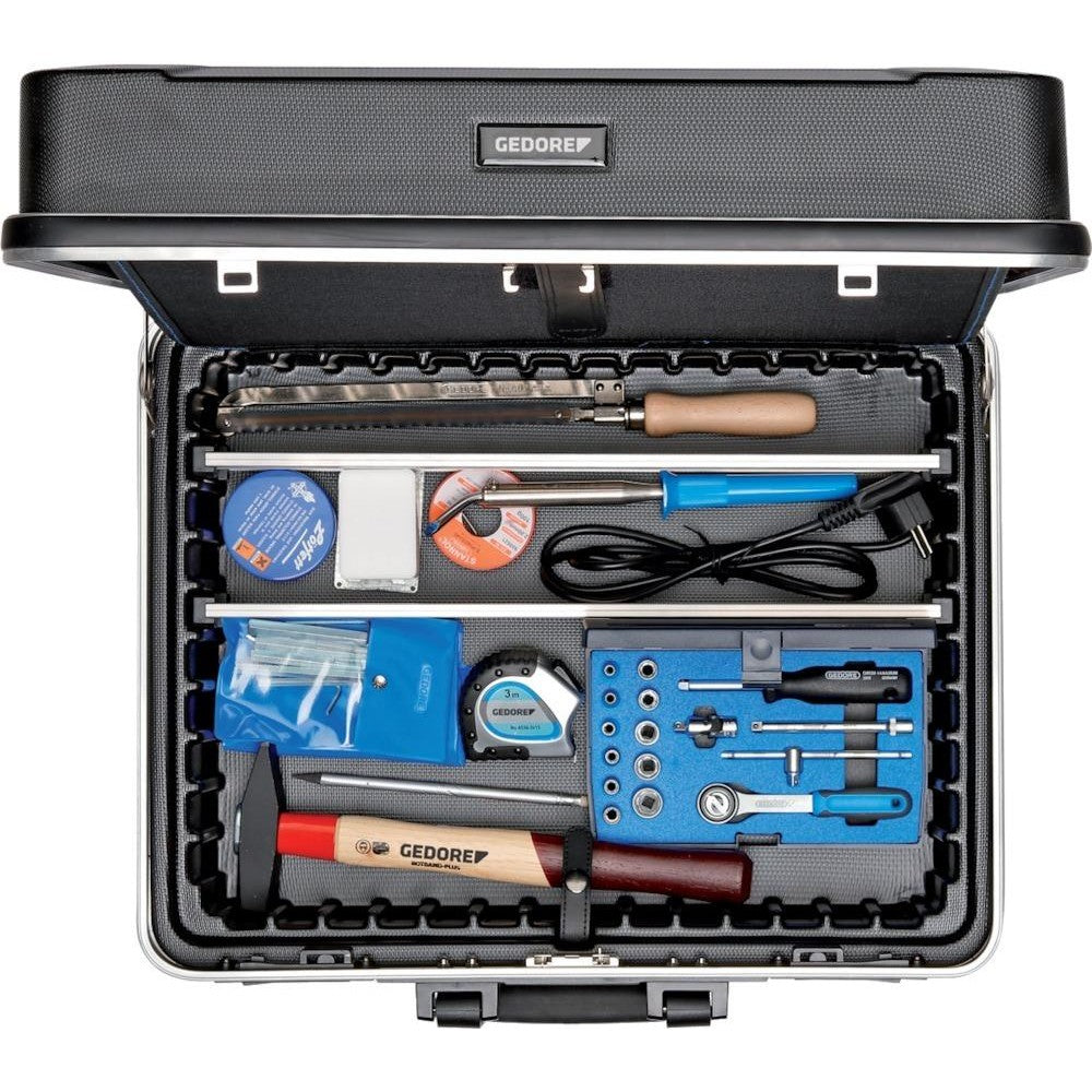 Scule electricieni, set 90 buc, in geanta transport, 1090, GEDORE - sefira.ro