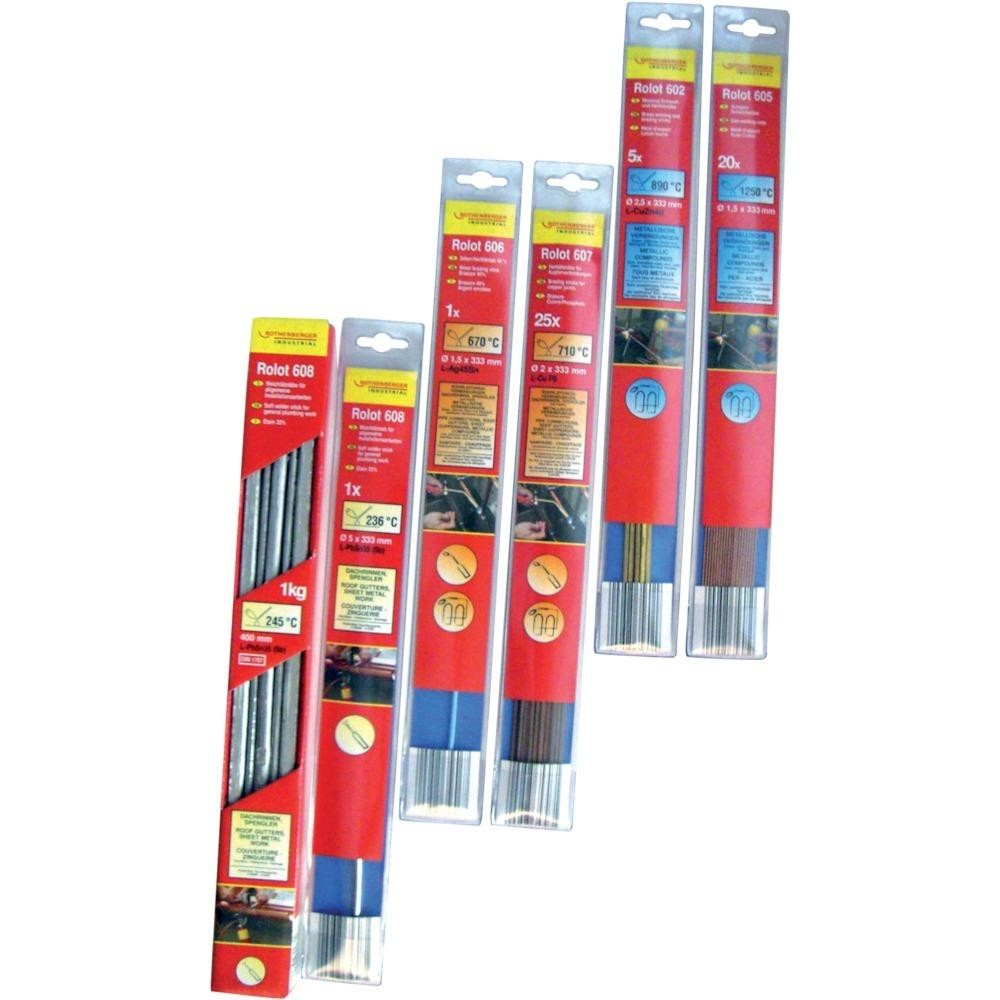 Aliaj special pentru lipire cu argint nr. 3.5609, Ø 1.5mm, 333mm, ROTHENBERGER - sefira.ro