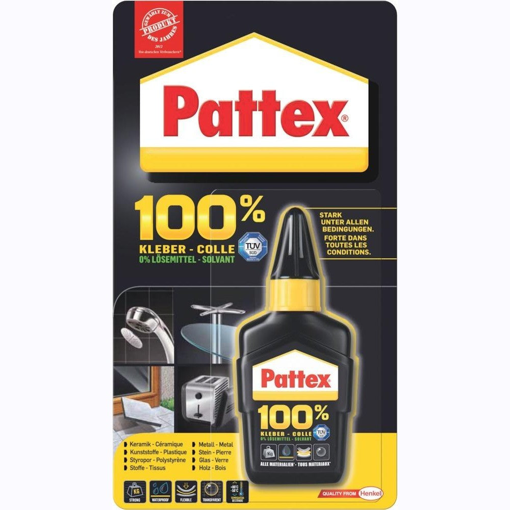 Adeziv Universal Pattex 100%, flacon 50 g, PATTEX® - sefira.ro