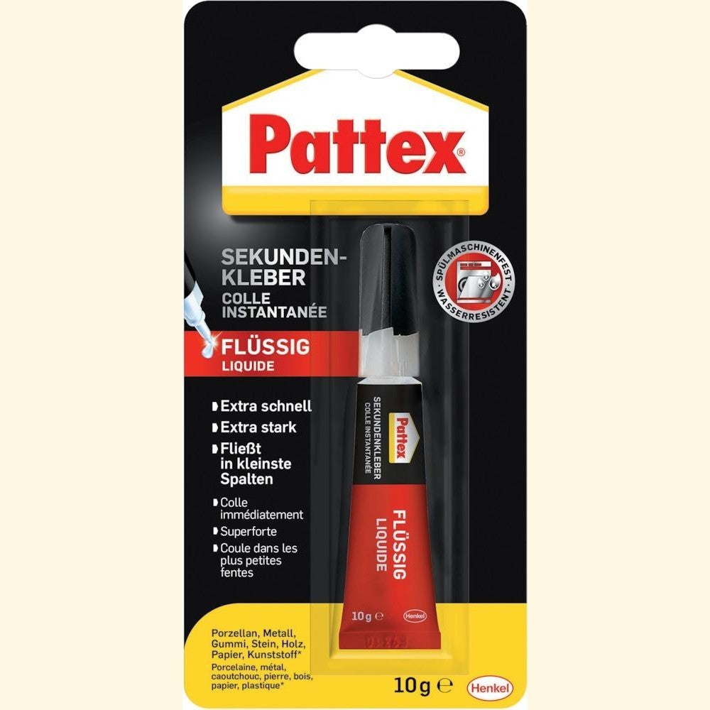 Pattex Superglue Clasic, lichid, tub 3g, PATTEX® - sefira.ro