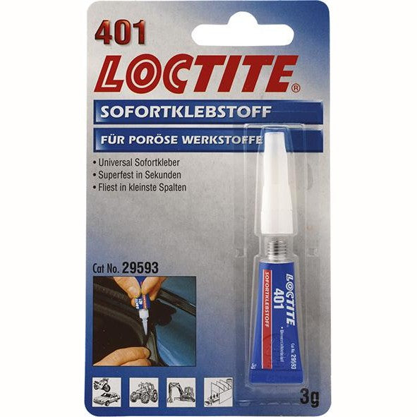 Adeziv rapid Loctite® 401, tub 3g, LOCTITE - sefira.ro