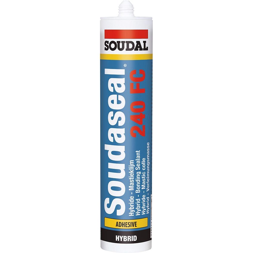Adeziv de etansare Soudaseal 240 FC MS-Polimer, cartus 0.29 kg, gri, 105027, SOUDAL - sefira.ro
