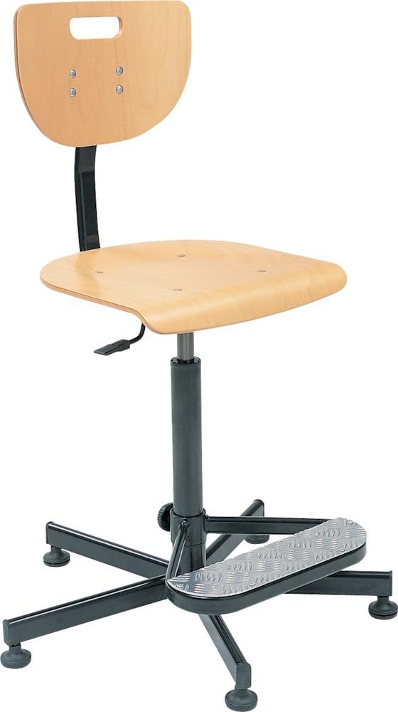 Scaun pentru lucru din lemn, 400-535mm - sefira.ro