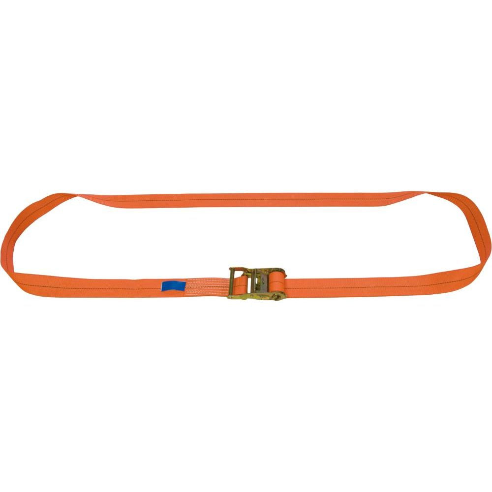 Chinga de ancorare cu clichet, dintr-o bucata, 1.0 t, 50 mm x 5 m, 1000 daN, portocalie, SPANSET - sefira.ro