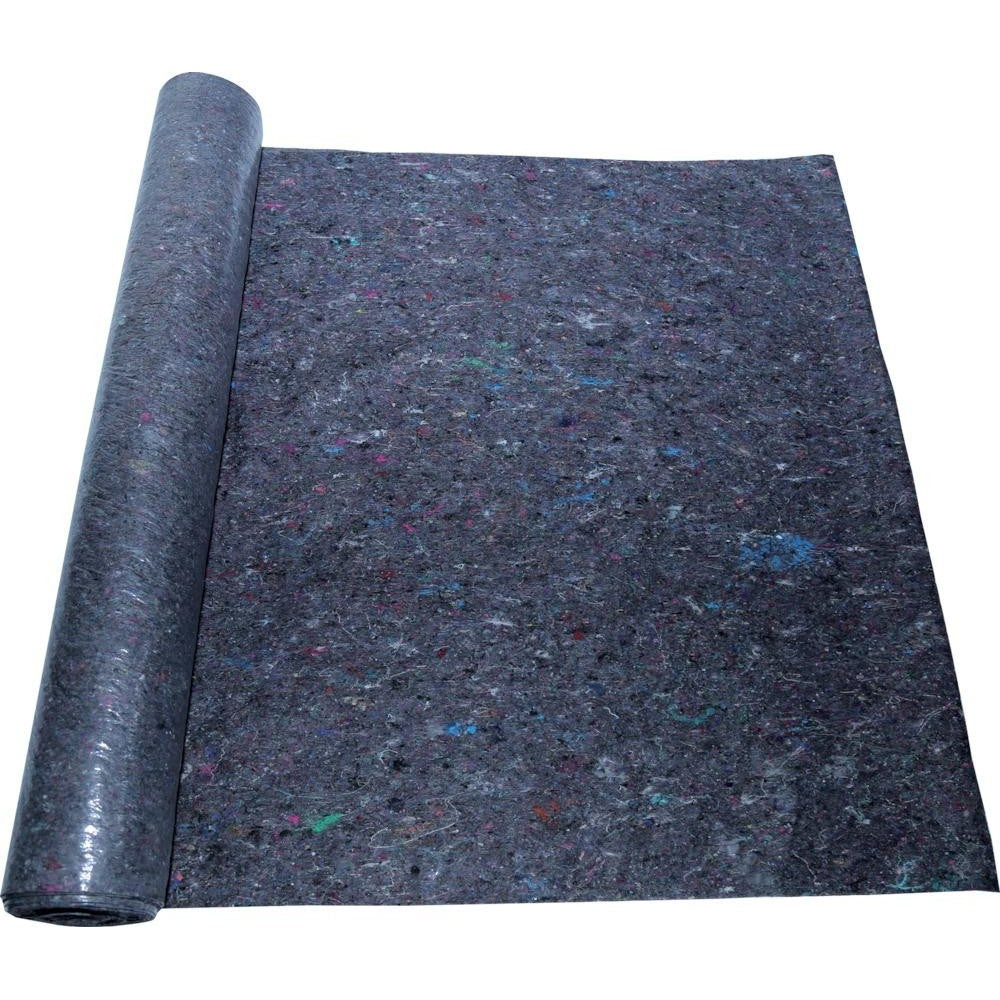 Pasla de protectie pentru zugravi, gri, 10 x 1 m, antiderapanta, 85 % fibra sintetica, 15 % bumbac - sefira.ro