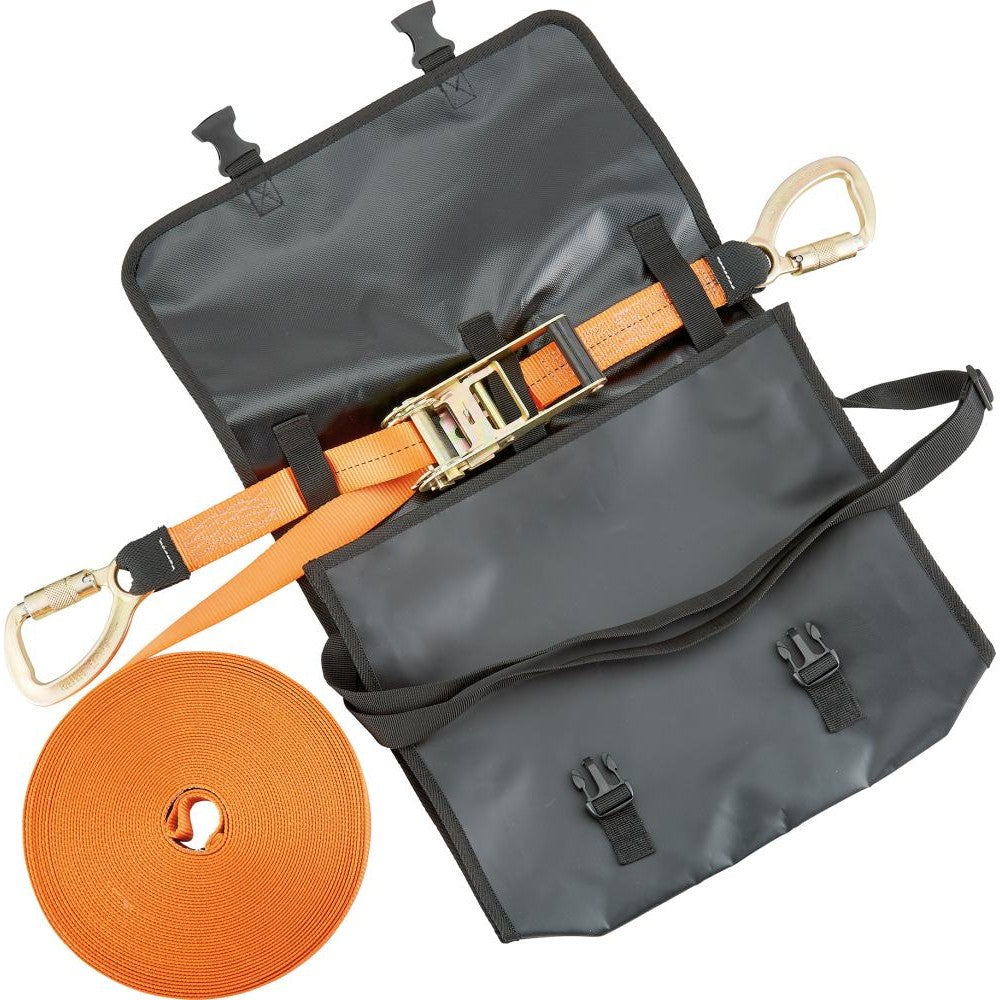 Chinga Lifeline cu carabina de otel, pentru 2 persoane, SKYLOTEC - sefira.ro