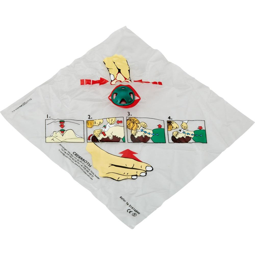 Masca respiratorie cu supapa antiretur, CEDERROTH - sefira.ro