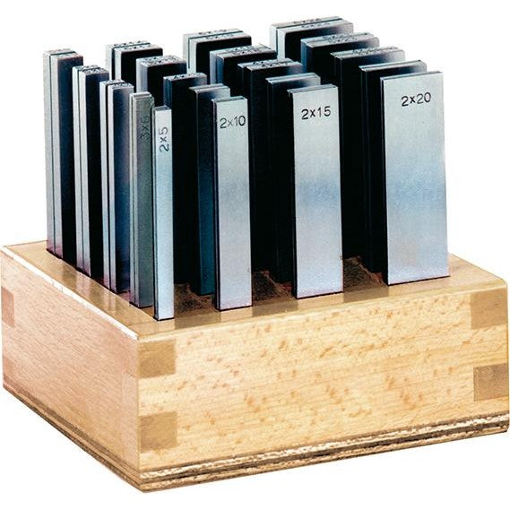 Set cale plan paralele, precizie ridicata, 100mm, AMF - sefira.ro