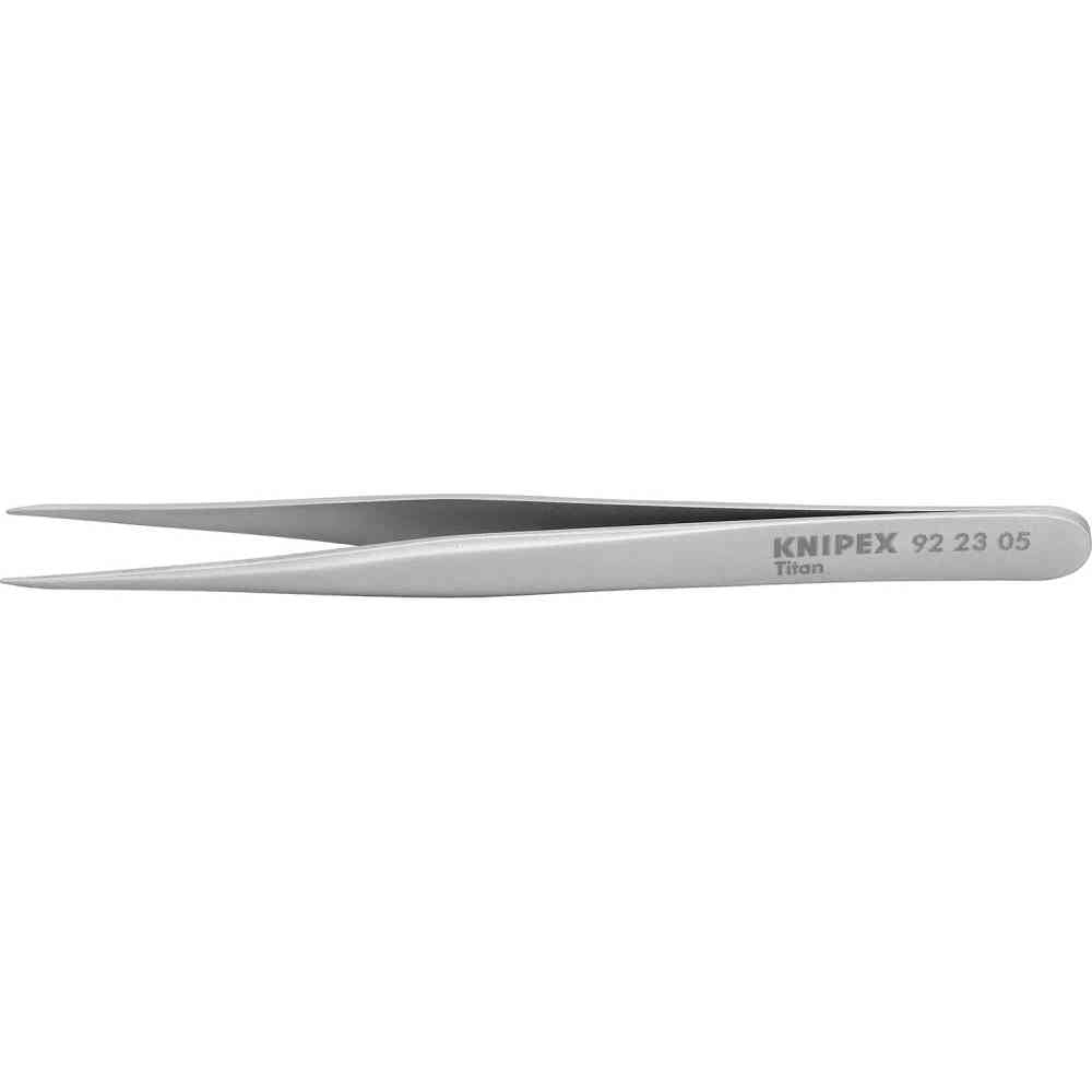 Penseta de precizie din titan, forma ascutita, varfuri drepte, inguste, 120mm, 92 23 05, KNIPEX - sefira.ro