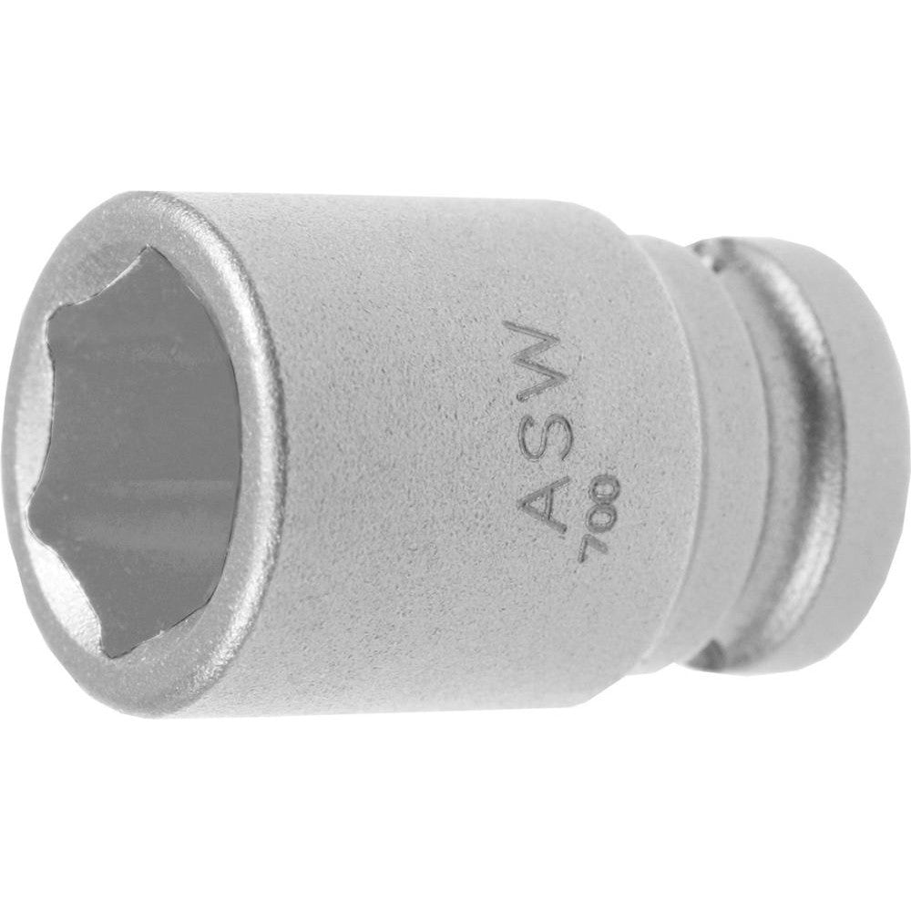 Cheie tubulara de impact 1/4", 6mm, DIN3129, 1000070006, ASW - sefira.ro