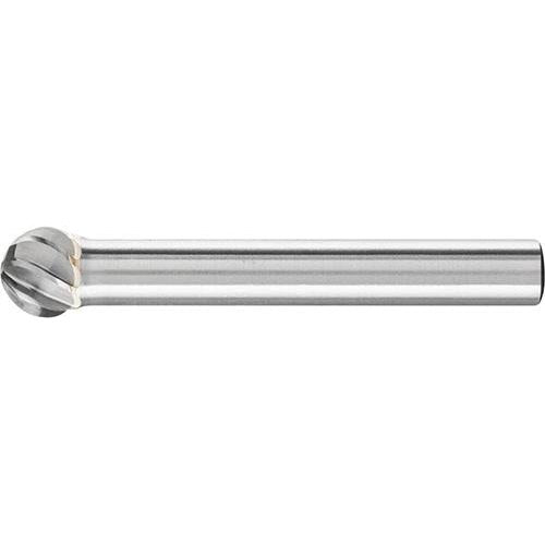 Freza carbura KUD, forma sferica, dantura INOX, 8x7mm, coada 6mm, PFERD - sefira.ro