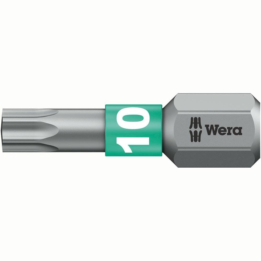Bit 1/4", T 10 x 25 mm, TORX®, DIN3126, 05066120001, WERA - sefira.ro