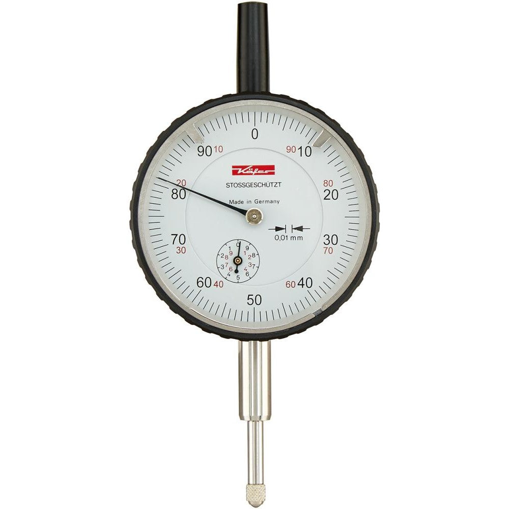 Ceas comparator de precizie M2S, 0-10mm, citire 0.01mm, KAFER - sefira.ro