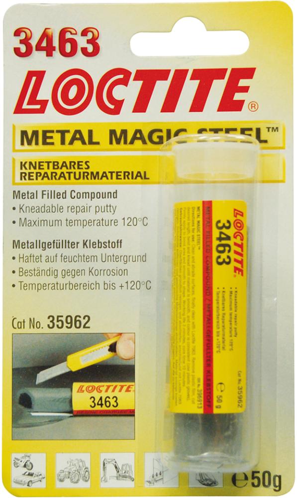 Adeziv epoxidic bicomponenr, reparatii metal, LOCTITE 3463, 2K, 50g, HENKEL - sefira.ro