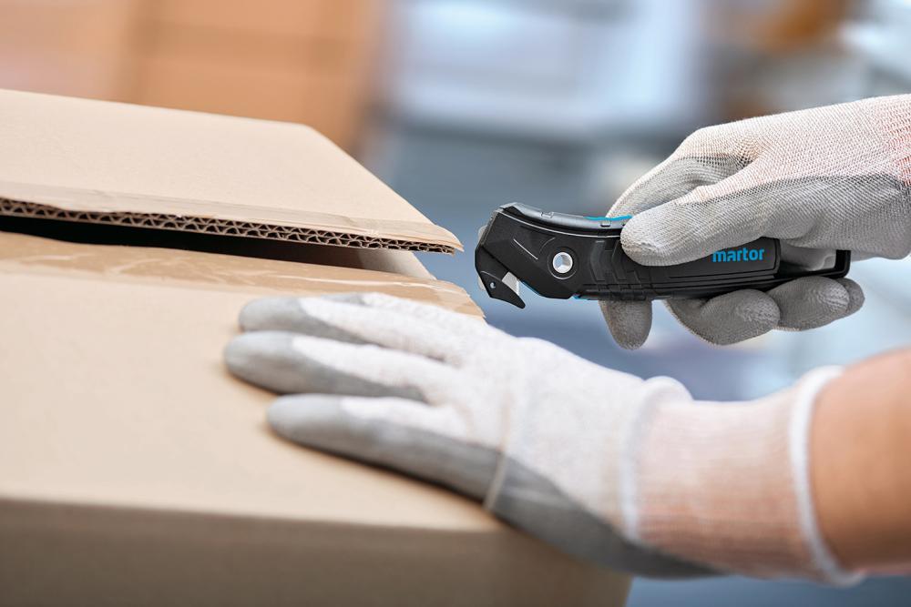 Cutter de siguranta SECUMAX 350, 154mm, adancime de taiere 6mm, MARTOR - sefira.ro