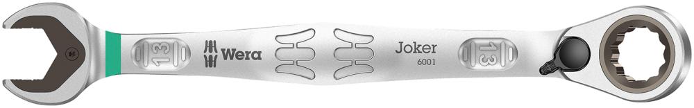 Cheie combinata cu clichet si comutator, JOKER switch, dimensiune 8 mm, lungime 144 mm, 05020064001, WERA - sefira.ro