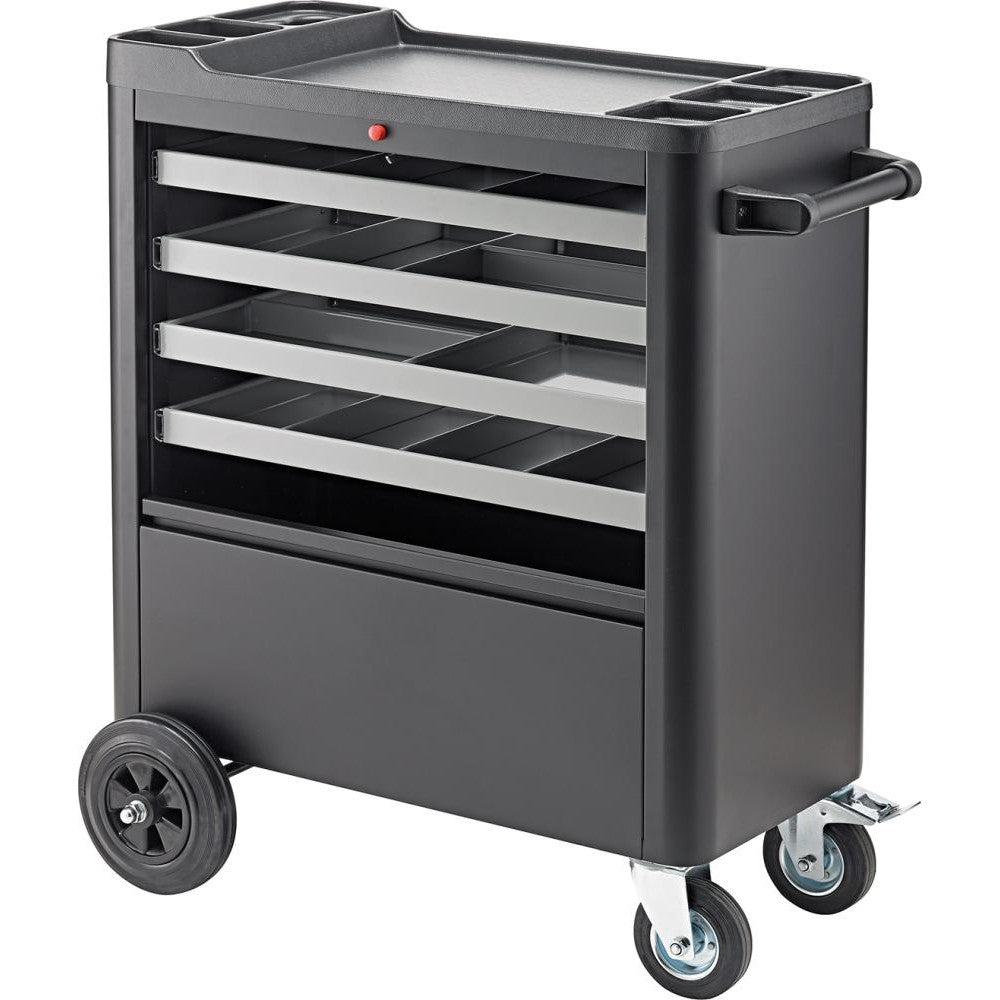 Dulap de scule mobil, 930x625x400mm, 4 sertare, FORTIS - sefira.ro