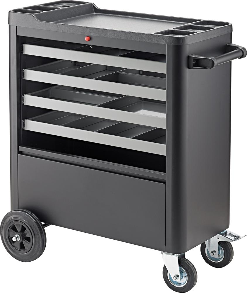 Set de incuietori cu cilindru pentru carucioare de atelier, 4 buc - sefira.ro