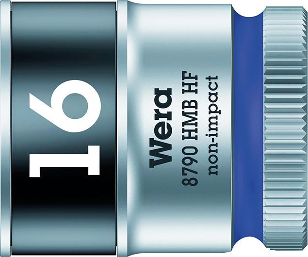 Cheie tubulara 3/8", 6mm cu funcție de fixare, Zyklop Nr. 8790 HMB HF, 05003740001, WERA - sefira.ro