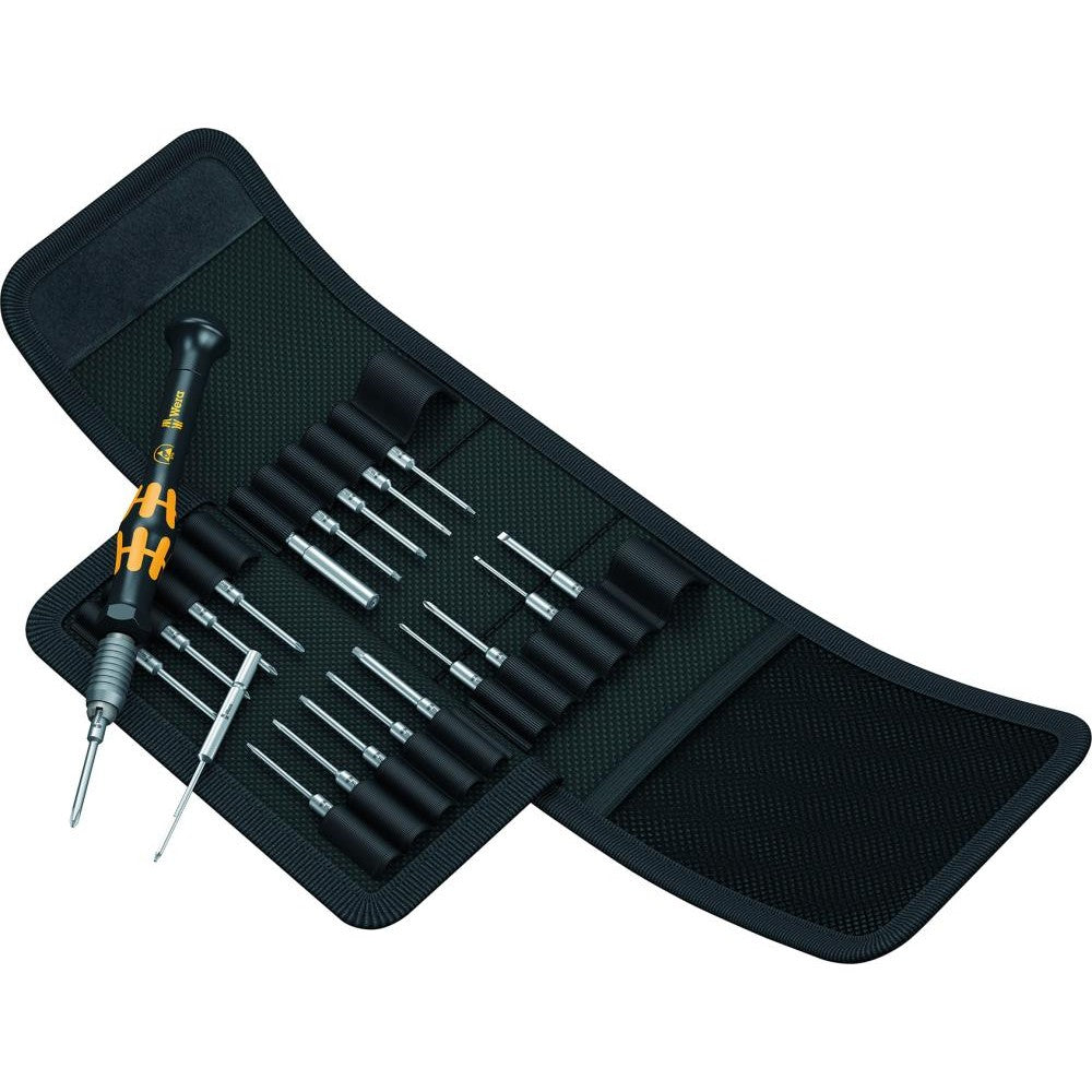 Set surubelnite pentru electronisti, ESD, si lame interschimbabile, 21 piese, 05135973001, WERA - sefira.ro