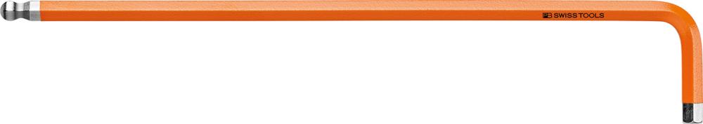 Cheie hexagonala pentru surub interior 6 canturi, cap bila, codare pe culori, 1.5 mm, SWISS TOOLS - sefira.ro