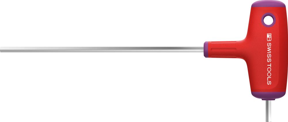 Cheie hexagonala cu mâner în T si antrenare laterală, 4x150mm, SWISS TOOLS - sefira.ro