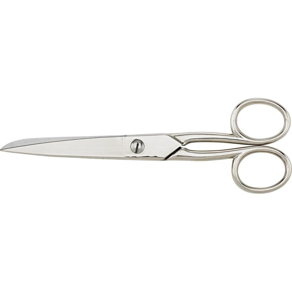 Allzweckschere 150mm vernickelt, runde Griffaugen KIESEL - sefira.ro