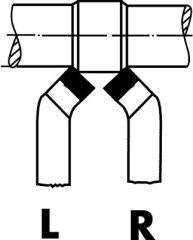 Cutit strung curbat, 10x10x90mm, pe dreapta, DIN4972, WILKE - sefira.ro