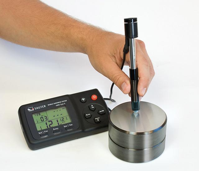 Tester mobil de duritate Leeb HMM, 170-960 HLD, 9 spatii de stocare, SAUTER - sefira.ro