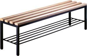 Banca lemn RAL 7021 420x1000x353 mm gratuit - sefira.ro