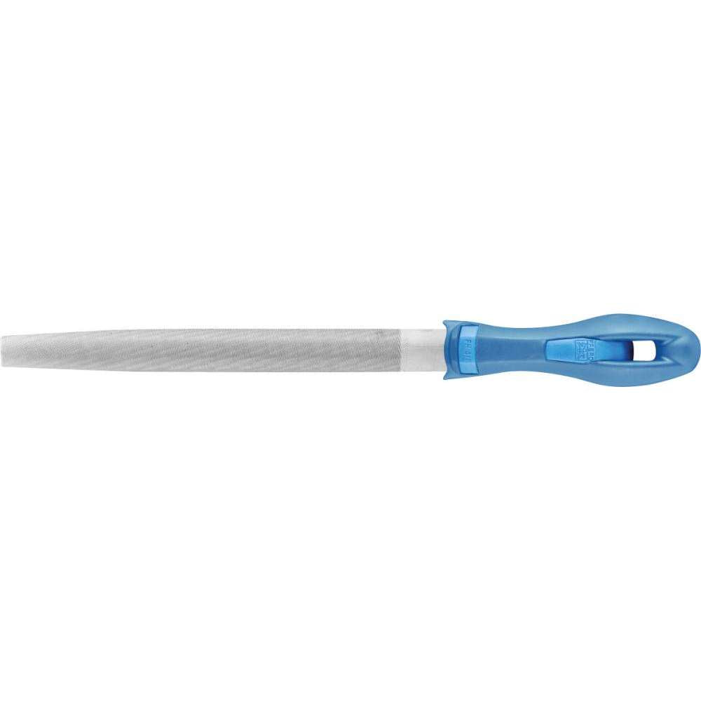 Pila semirotunda cu varf, 150x16x4.5mm, dantura 1, cu maner, DIN 7261E, PFERD - sefira.ro